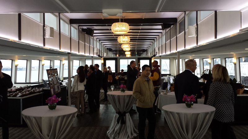 Make work parties spouse and family inclusive on a yacht image
