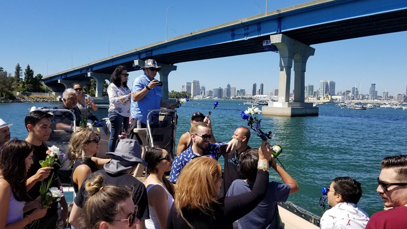 San Diego Yacht Burial at Sea & Ash Scattering image