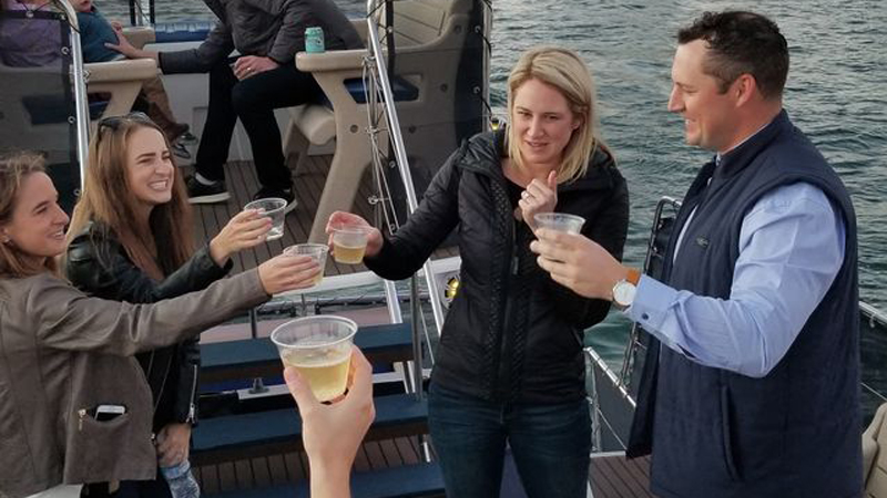 San Diego Yacht Marriage Proposals & Engagement Parties image