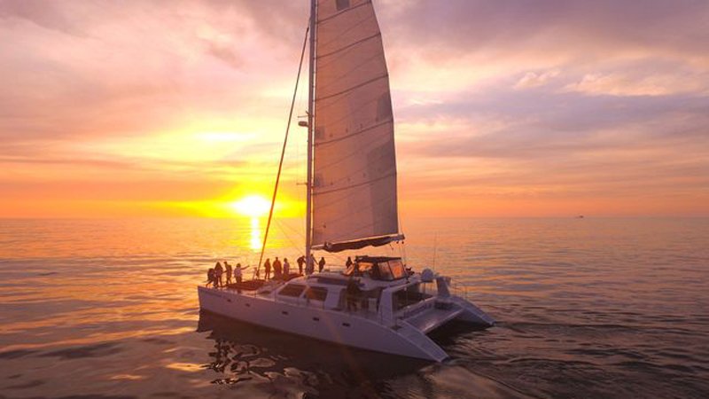 Corporate family business event ideas on San Diego Bay with fun activities for spouses and kids image