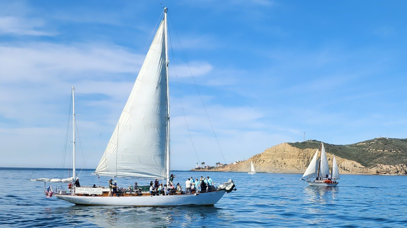 Lifestyle photography on a yacht image